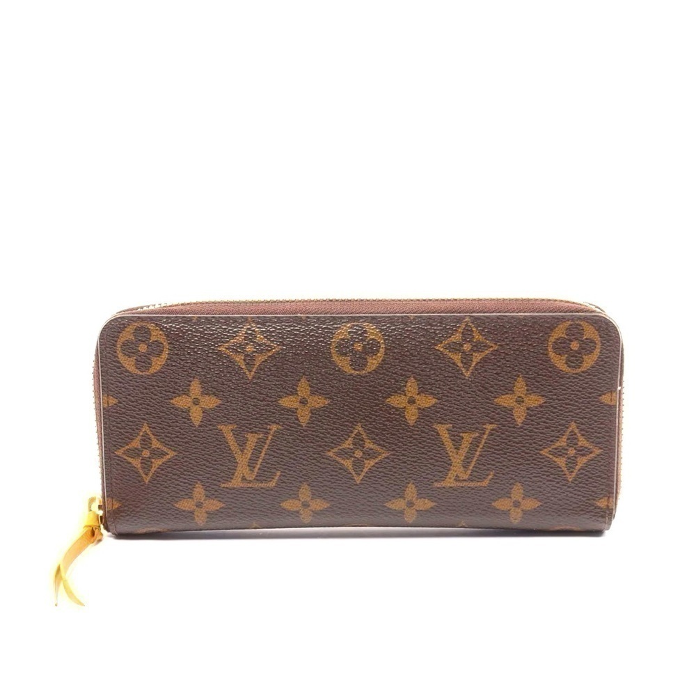 Louis Vuitton Portefeuil Clemence yellow Wallet w/dustbag.